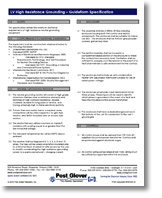 High Resistance Grounding Guideform Specifications
